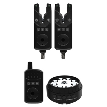 Sonik SKS2 Bite Alarm - 2+1 Set + Bivvy Lamp