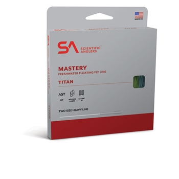 Scientific Anglers Mastery Titan Weight Forward Fly Line Blue/Green - #10