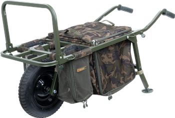 Fox FX Explorer Barrow and Camo Lite Bag incl. 2 Straps & Mesh Bags
