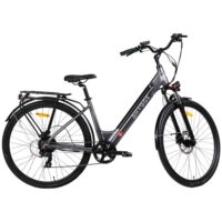 Hygge Aarhus Step Through Electric Bike Graphite Grey 250W Motor