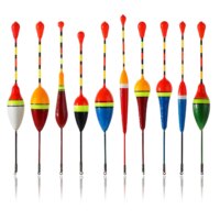 Fishing Buoys, 10 Oval-shaped Trout Hard Foam Buoys, Foam Fishing Buoys, Wooden Sliding Fishing Buoys, Bass Fishing Lines