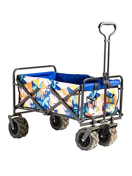Summerhouse By Navigate Riviera Extra Large Floral Foldable Beach & Festival Trolley