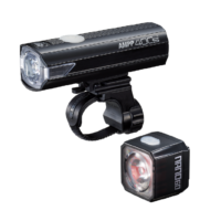 Cateye AMPP 400S and NANO 60 Rear Light Set