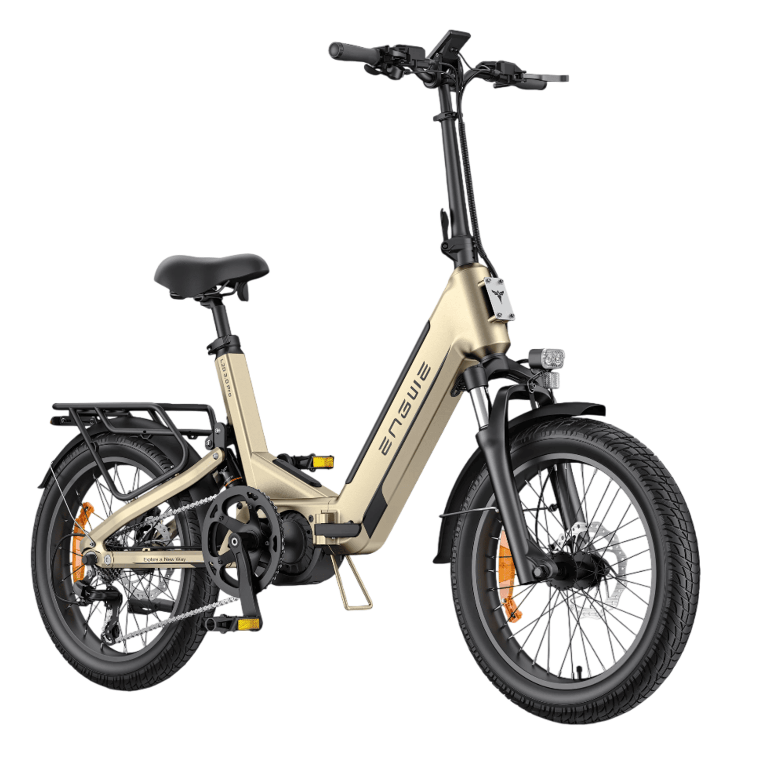 Engwe L20 3.0 Pro Electric Bike With 250W 100Nm Mid-drive Motor Full Suspension