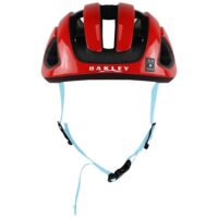Oakley Light Comfortable Red Cycling Helmet in Black | Size: Large