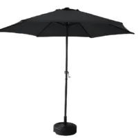 Bali Grey Metal Parasol 2.67m
